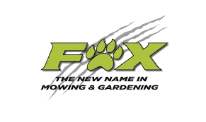 Lawn Mowing and Gardening Services logo || "logo"